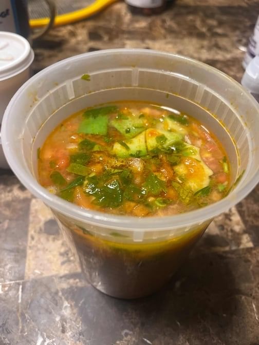 Chicken Soup / Sopa de Pollo.