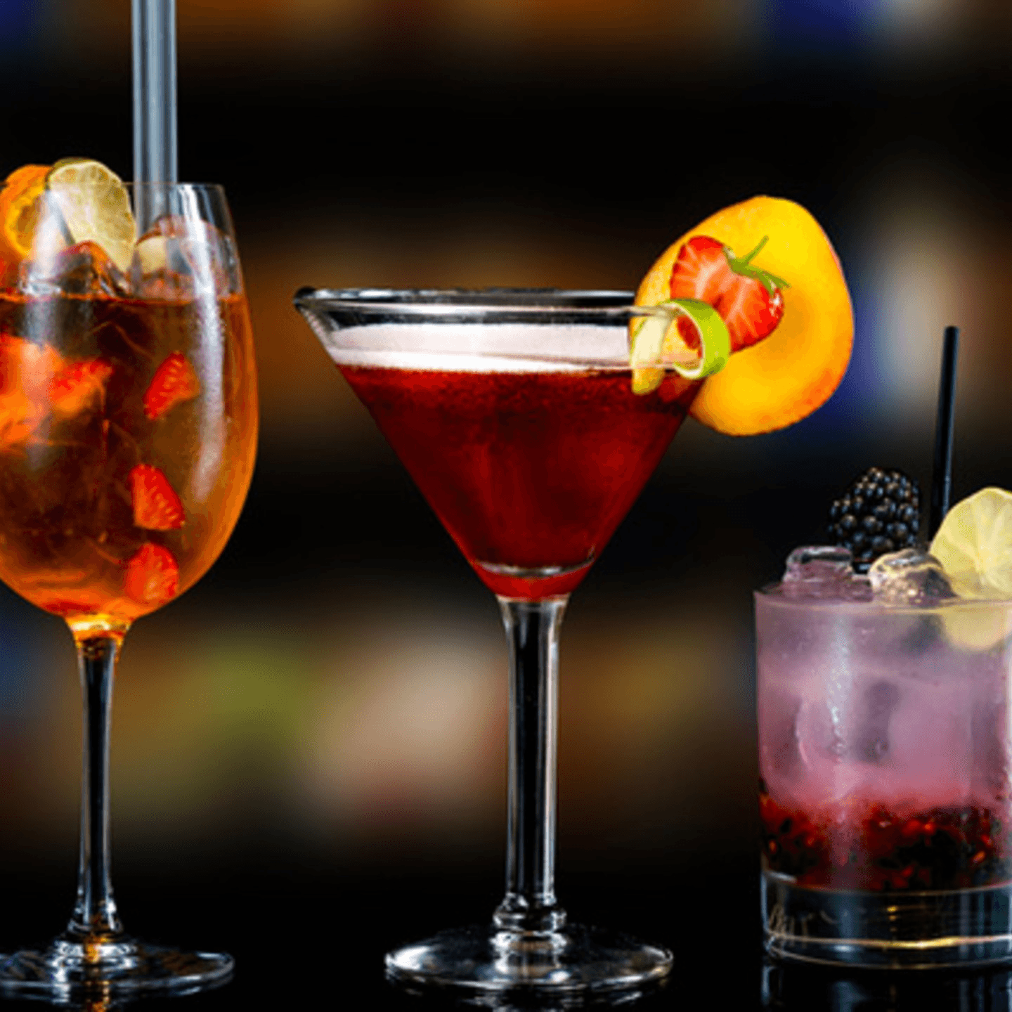Cocktails, Beer, and Mocktails
