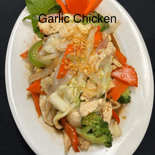 30. Garlic (Gratiem Prig Thai).