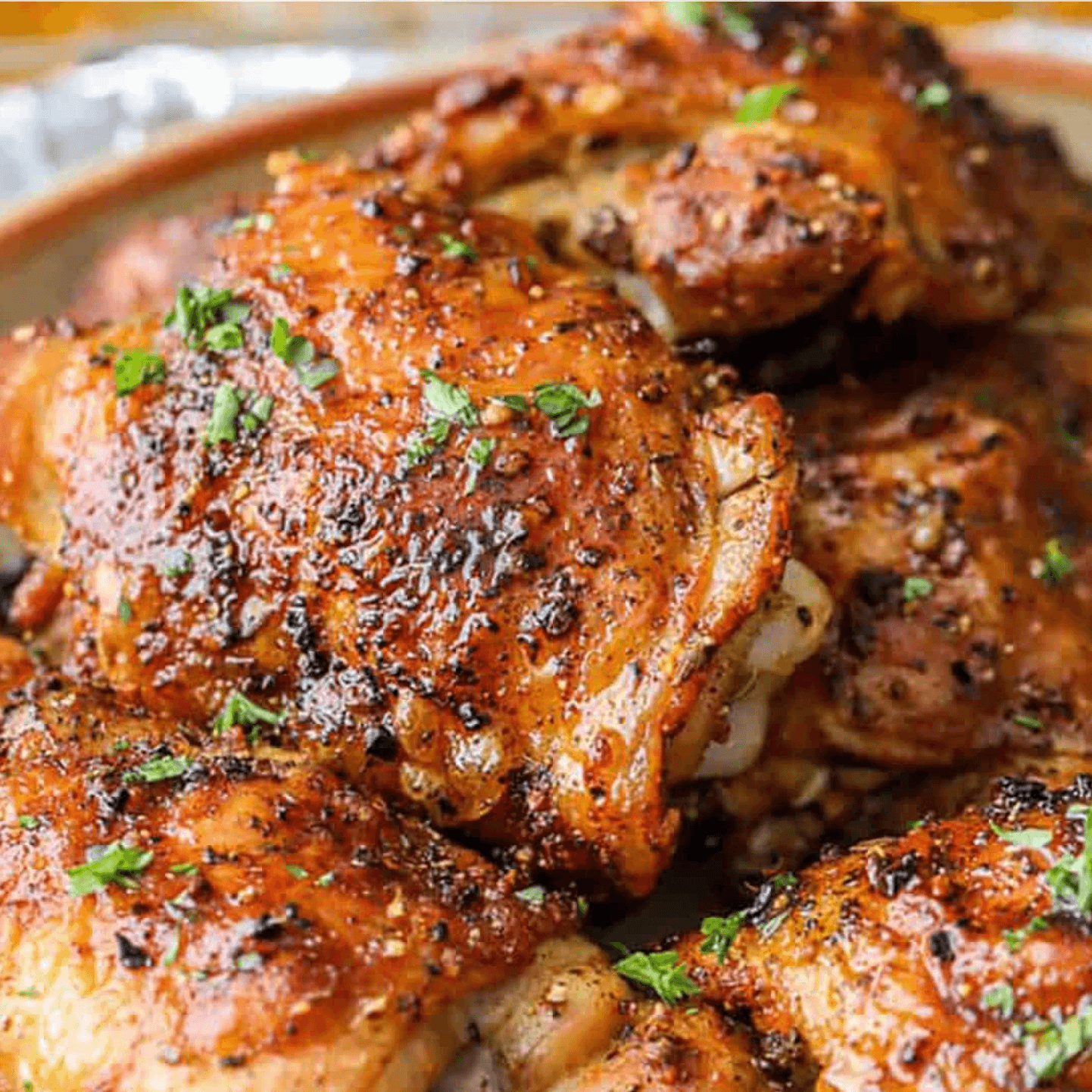 Baked Chicken Platter.