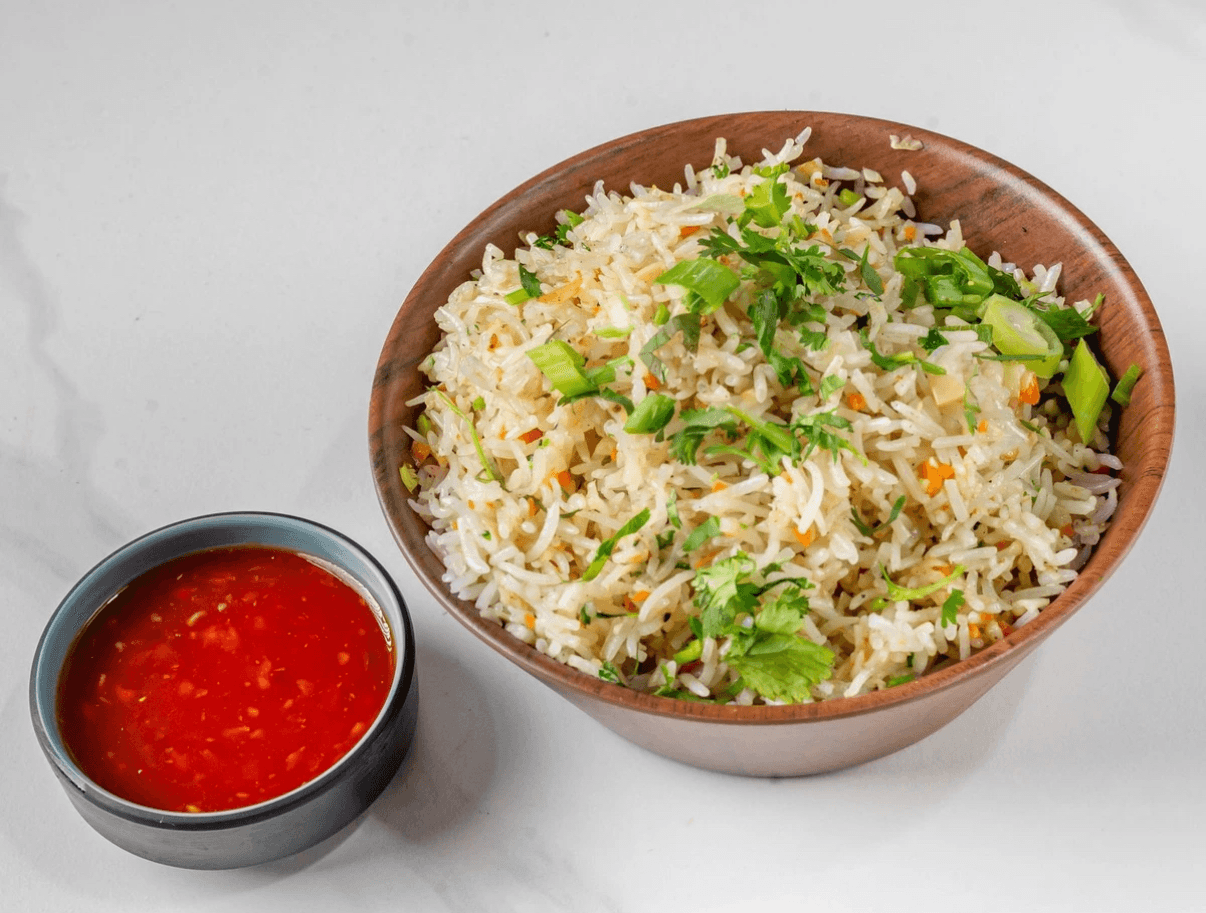 Burnt garlic fried rice regular pack.