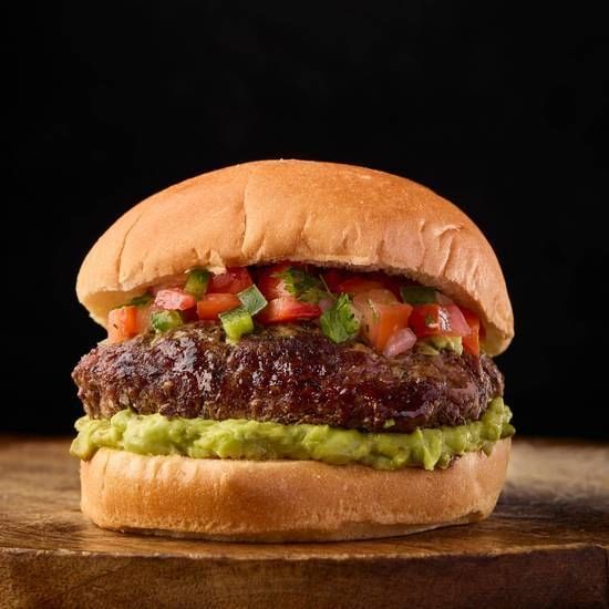 1/4 Lb South of the Border Burger.