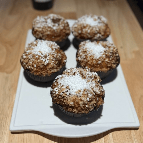 Kouign-Amann Sugar Britany Pastry.