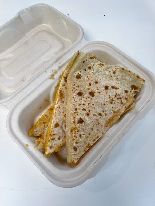 Cheese Quesadillas.