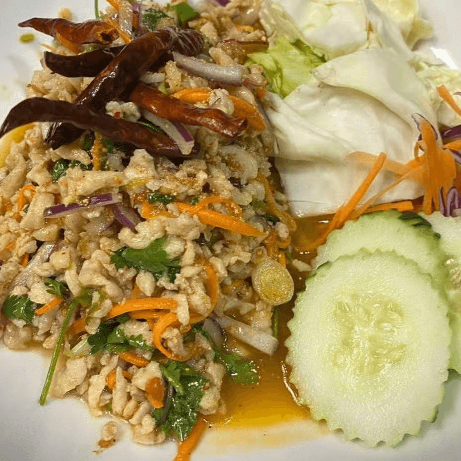 Chicken Laab Salad.