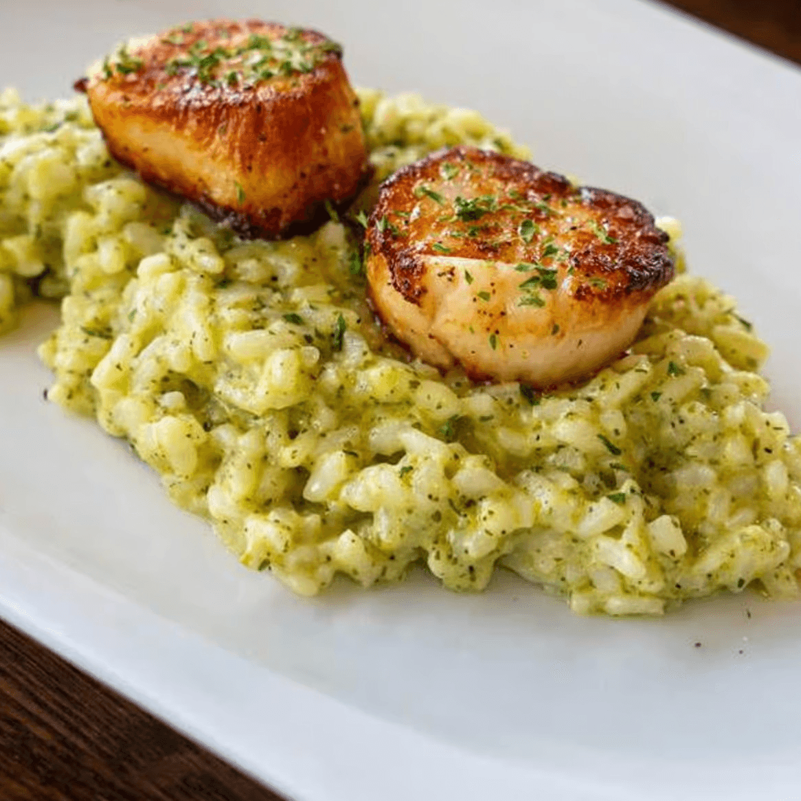 Artichoke Pesto Risotto.