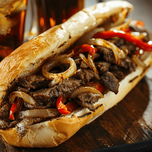 Steak Sandwich.