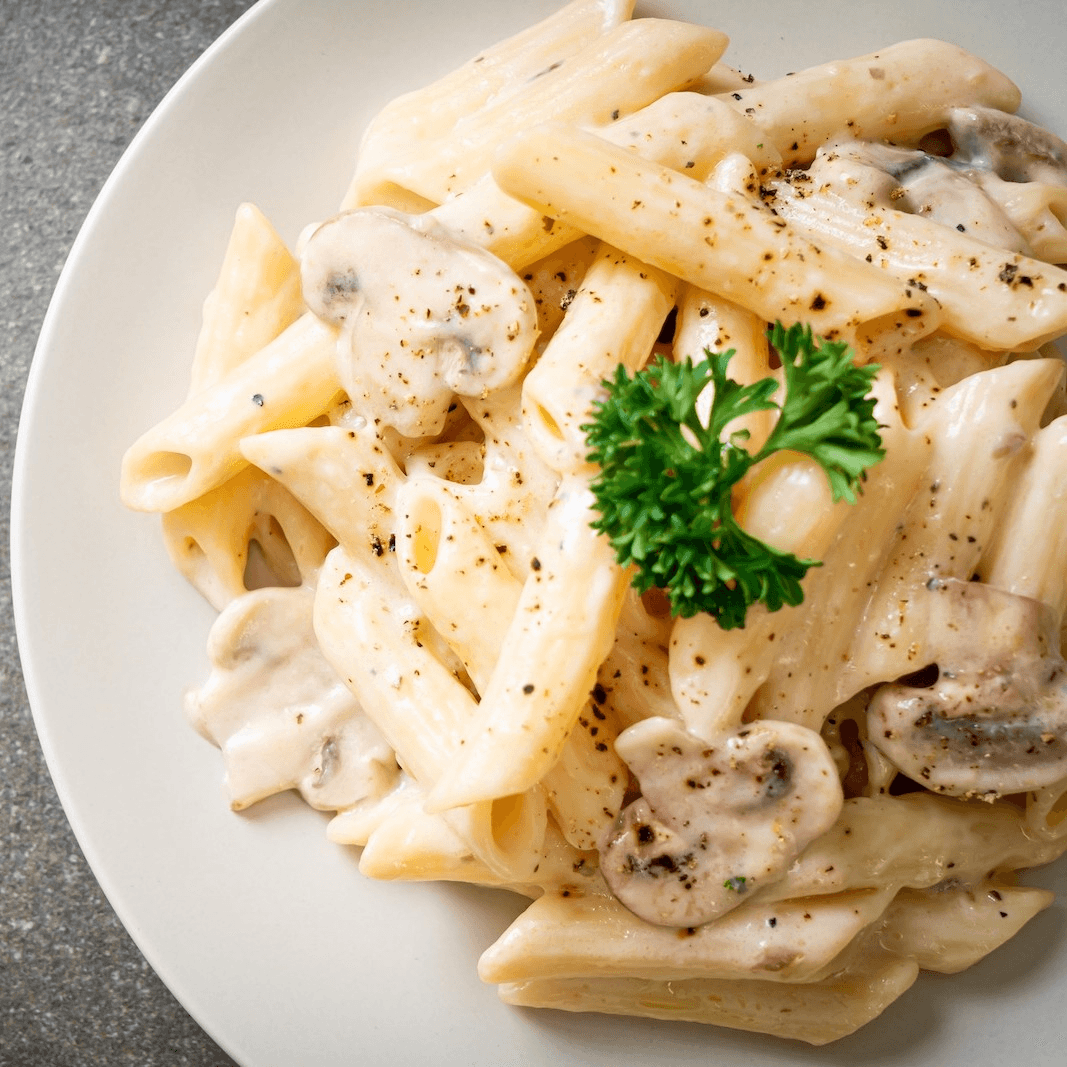 Penne Al Fungi.