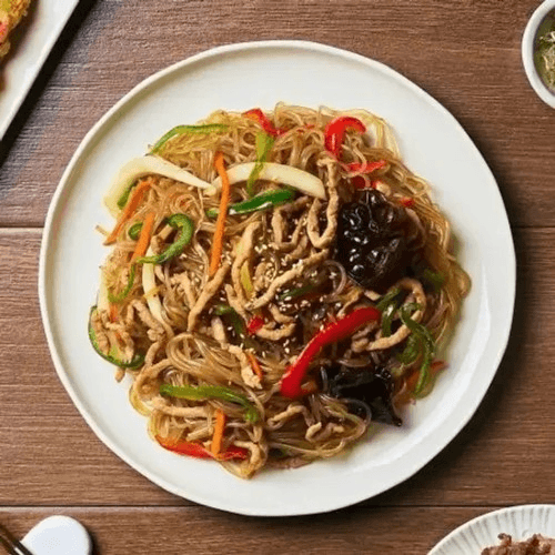 Japchae 잡채.