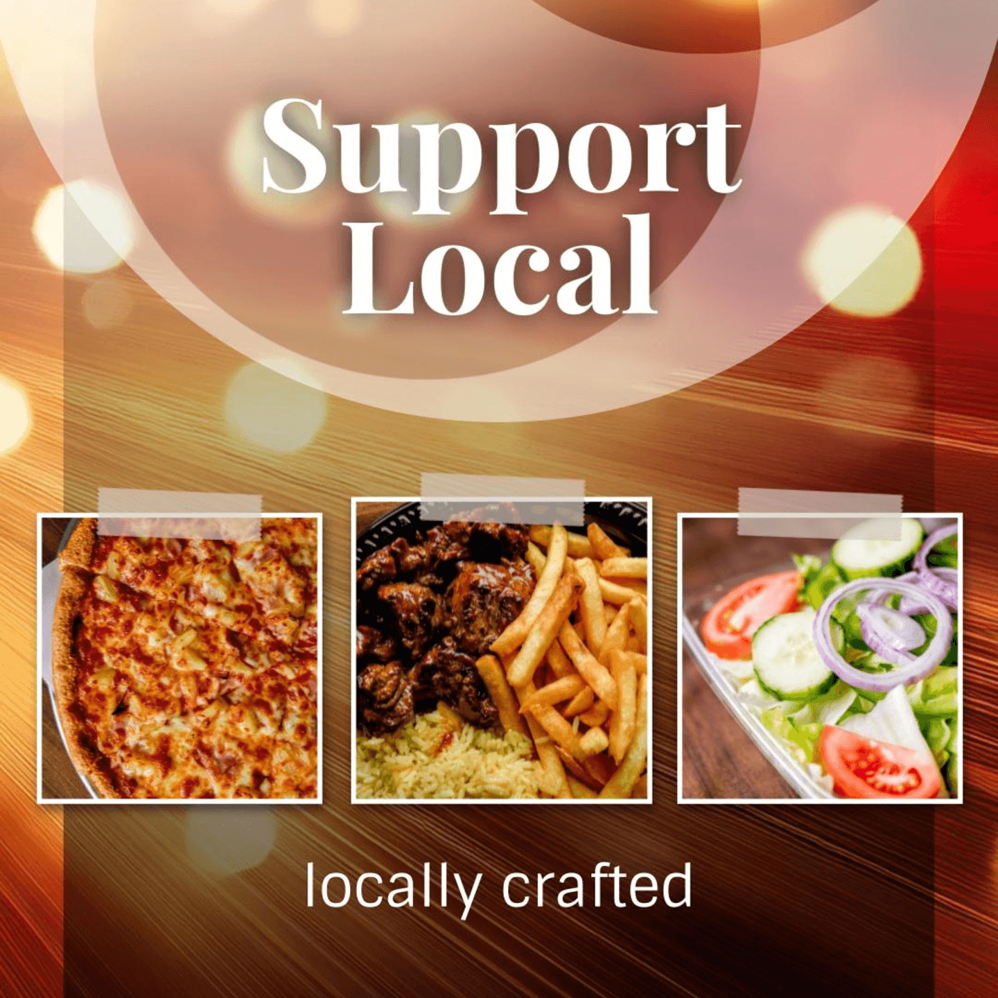 Supporting Business by Serving Pizza with Heart!