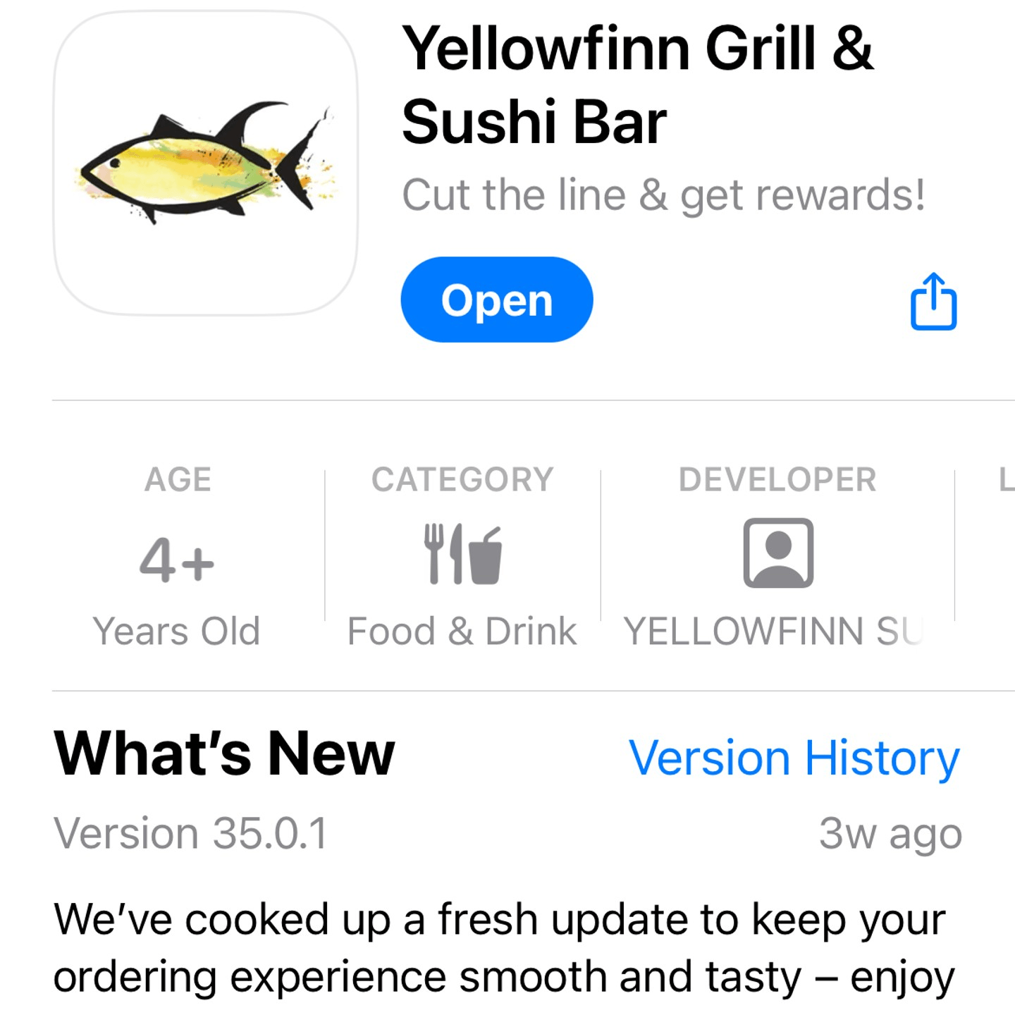 There's an app for your YellowFinn cravings!