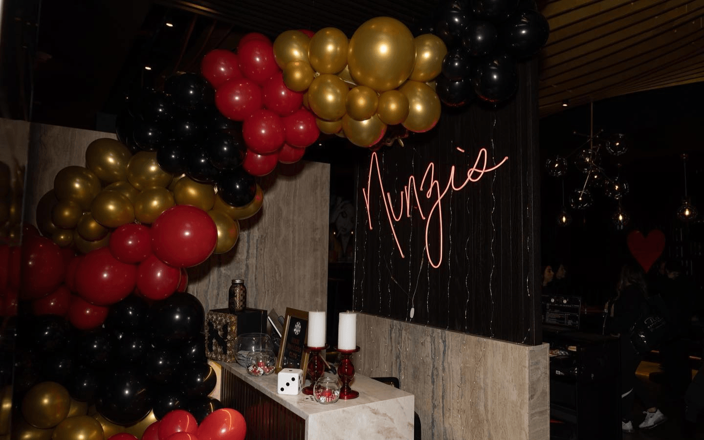 Family, Friends, Food & Drinks - In That Order