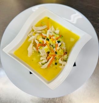 Chicken and Vegetable Soup.