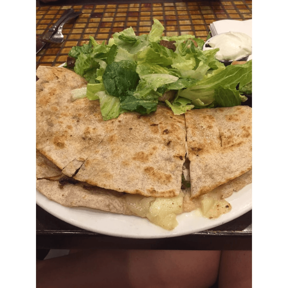 Chicken Quesadilla.