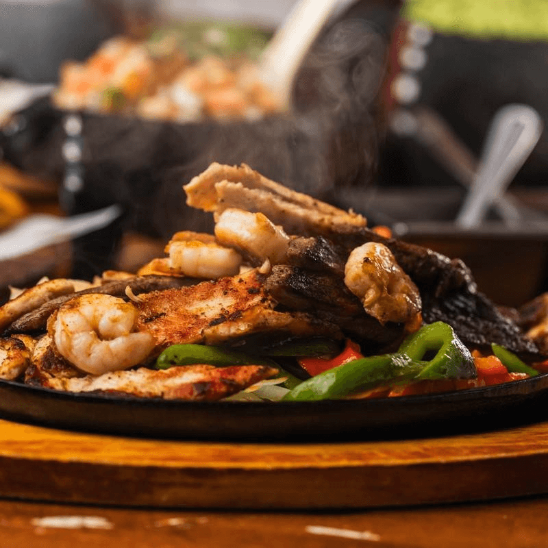 Fajitas mixtas.