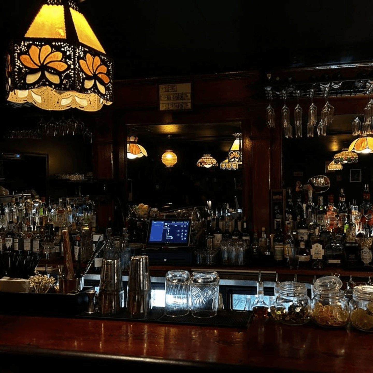 Crafted Cocktails at Our Vintage Bar