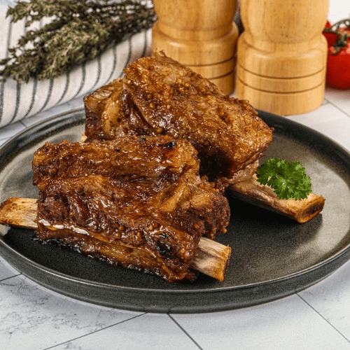 Flintstone Cut Prime Rib.