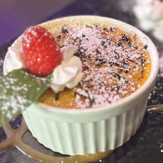Coconut Brûlée.