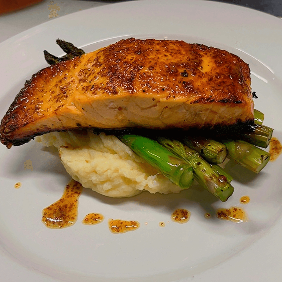 Pan Seared Salmon.