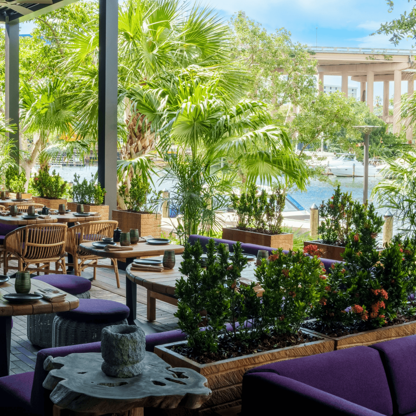 Elevated Waterfront Dining