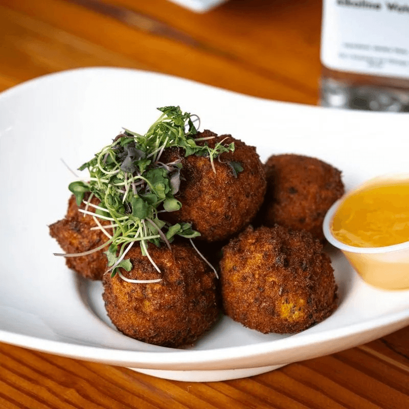 Black Eye Pea Fritters.