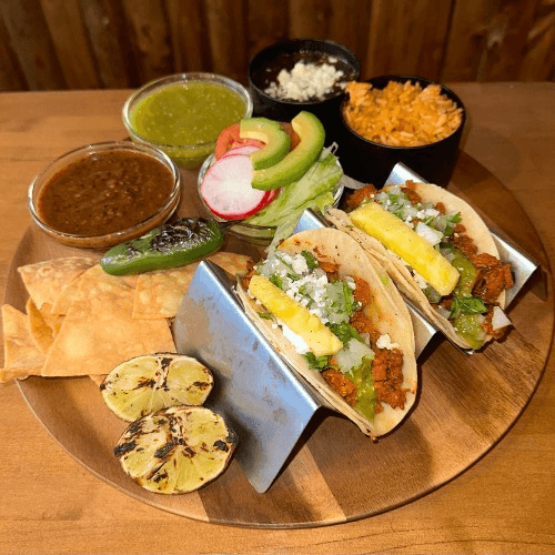Al Pastor Tacos.