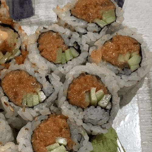 Crunchy Spicy Tuna Roll.