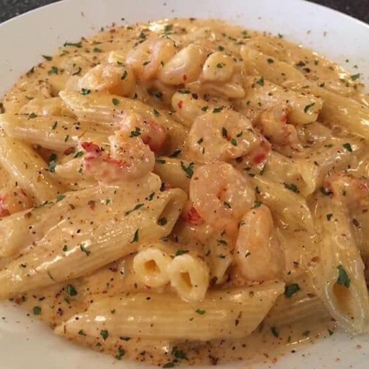 Cajun Seafood Pasta.