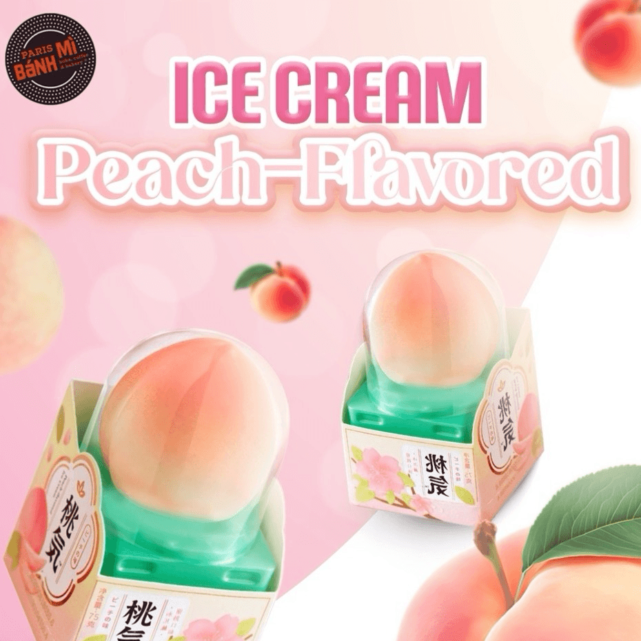 Peach Ice Cream.