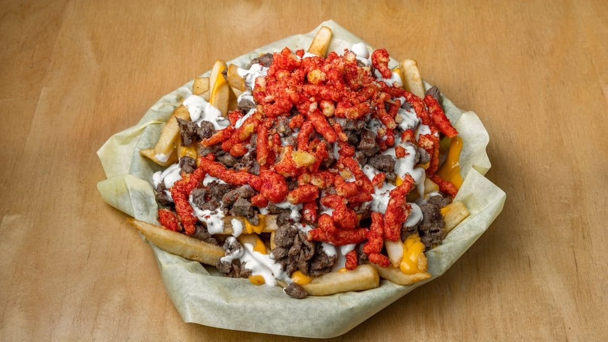 Cheeto Fries Supreme Plate.