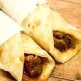 Butter Chicken Frankie.