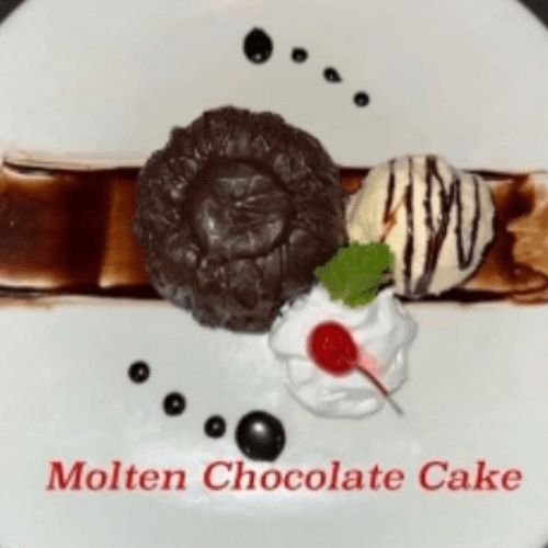 Molten Chocolate Cake.