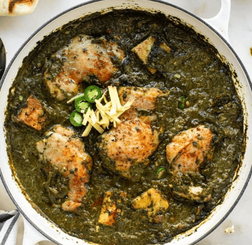 Chicken Saag.