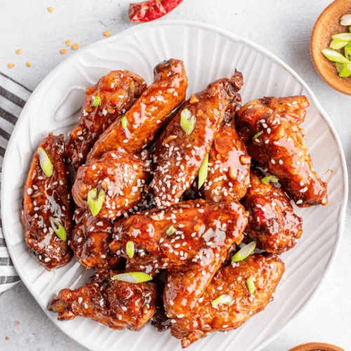 Sweet Chili Chicken Wings.