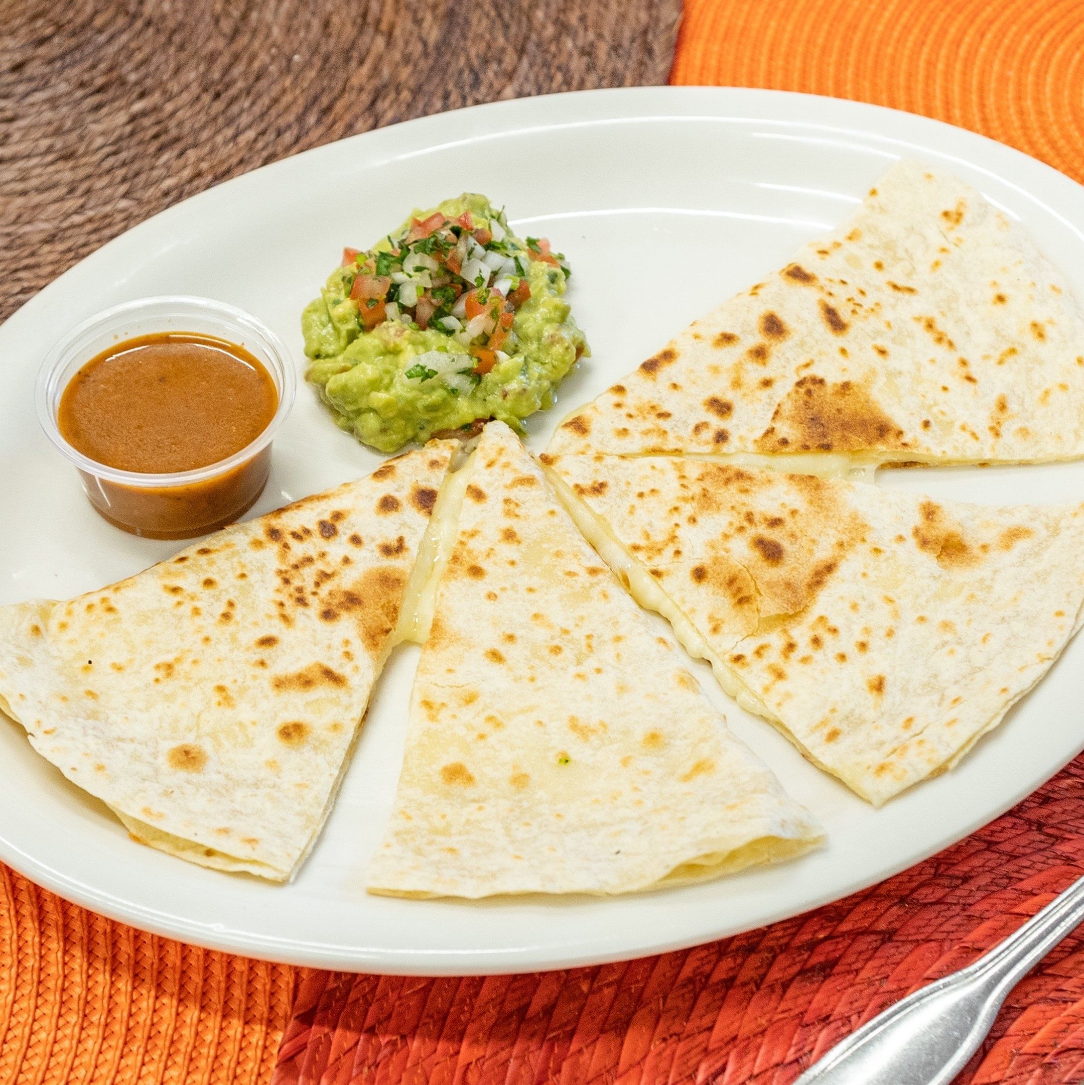 Flour Quesadillas.