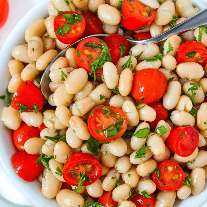 Tomato Bean Salad.