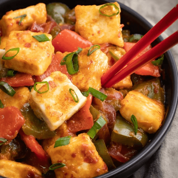 Paneer Chili Combo Bowl.
