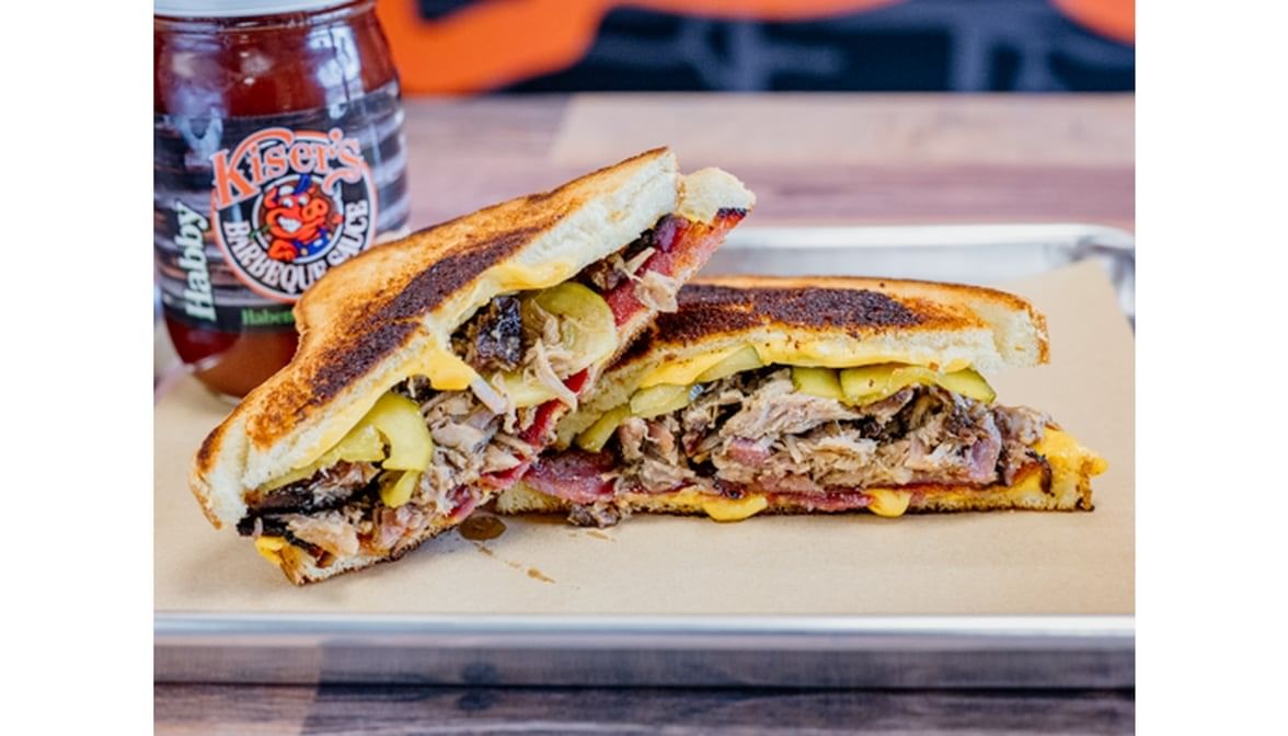 Pork BBQ Stuffed Grilled.