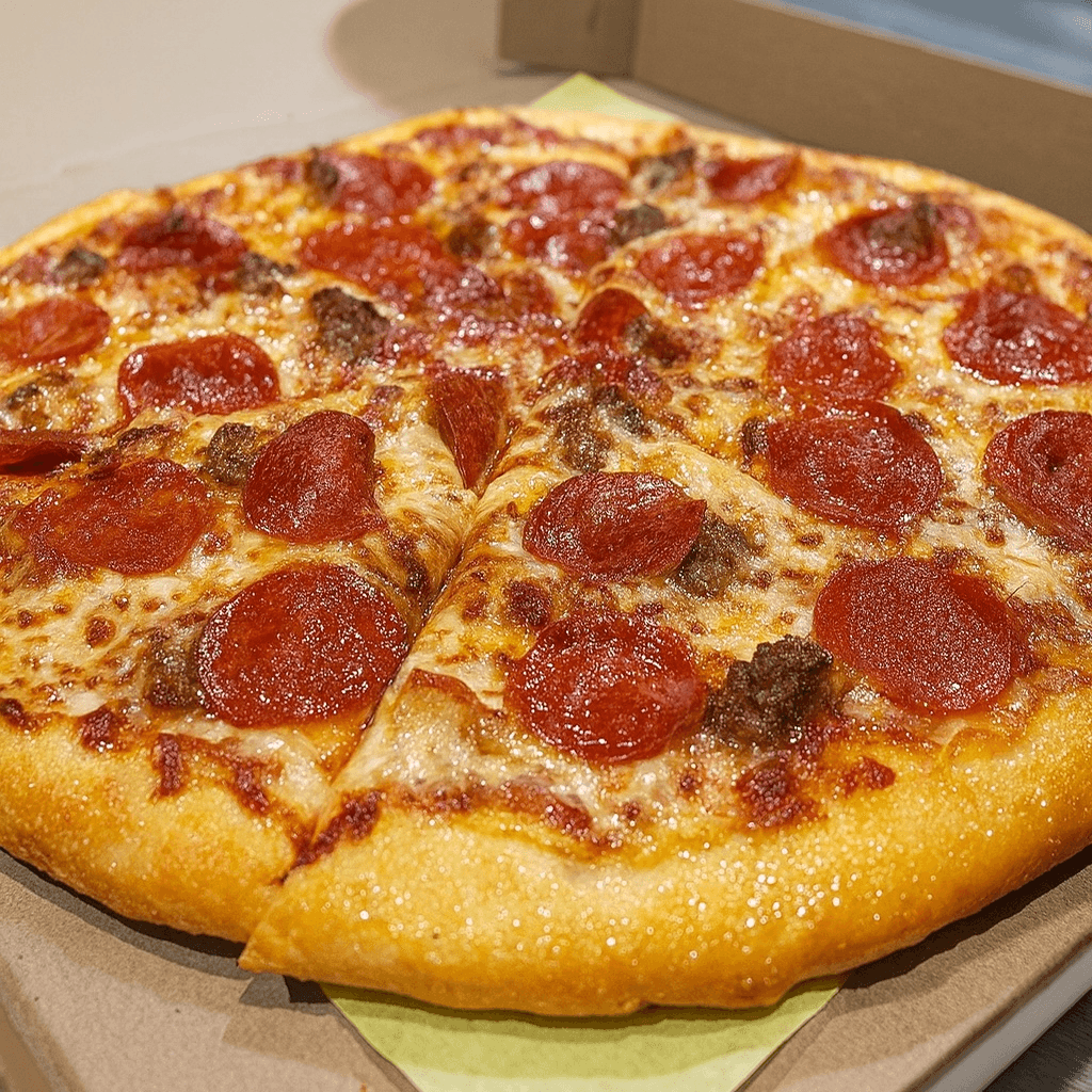 Large 3-Topping Pizza.