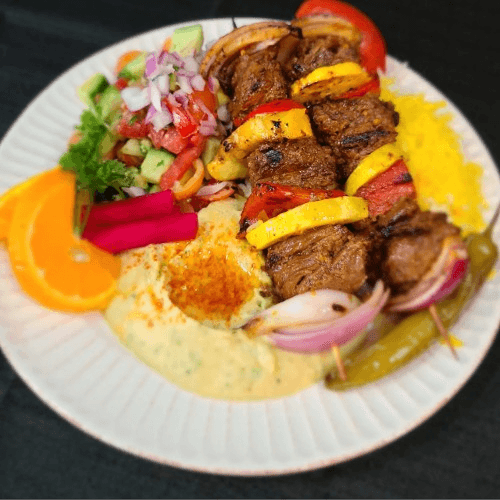 Beef Kebob Plate