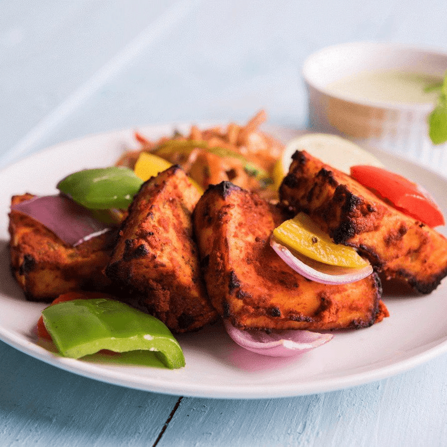 Tandoori Paneer Tikka.