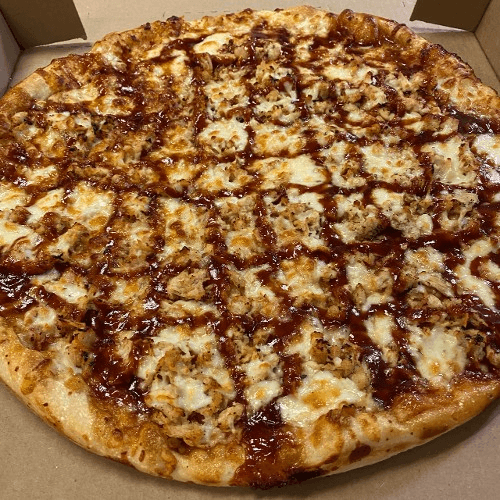 BBQ Chicken Steak Pizza