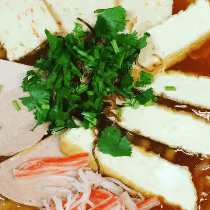 N3. Green Lotus's Crab Udon.