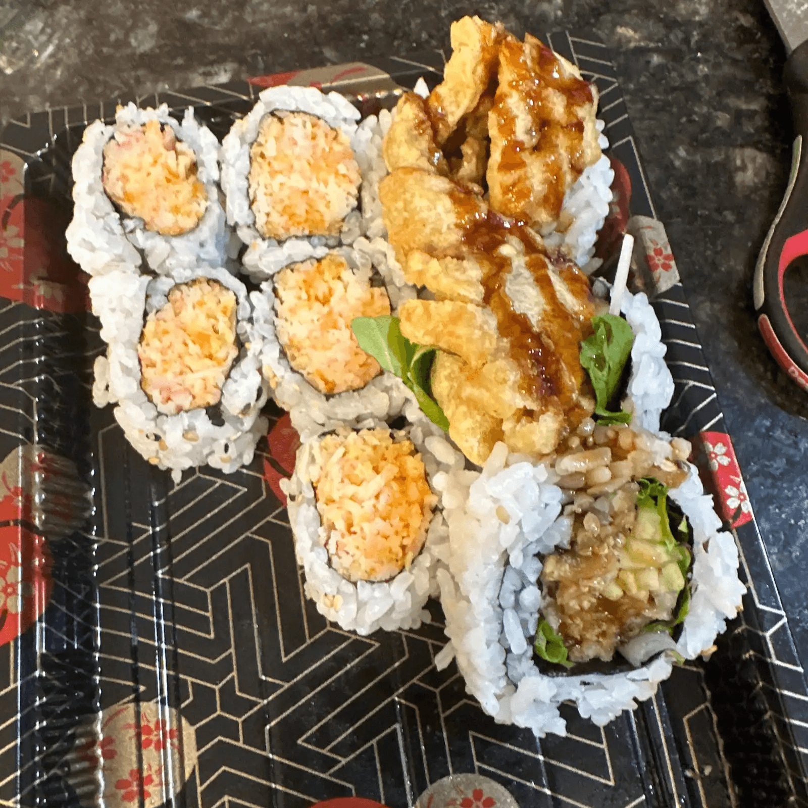 Spicy Crab Roll.