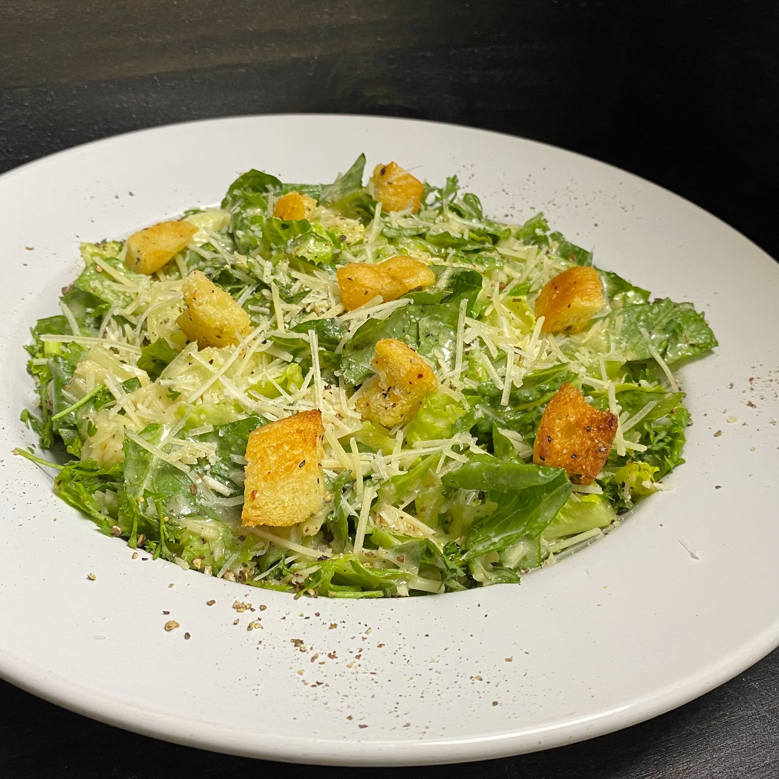 Big Caesar salad.