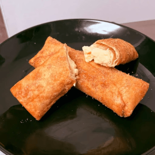 Cheese Cake Pastry Rolls.