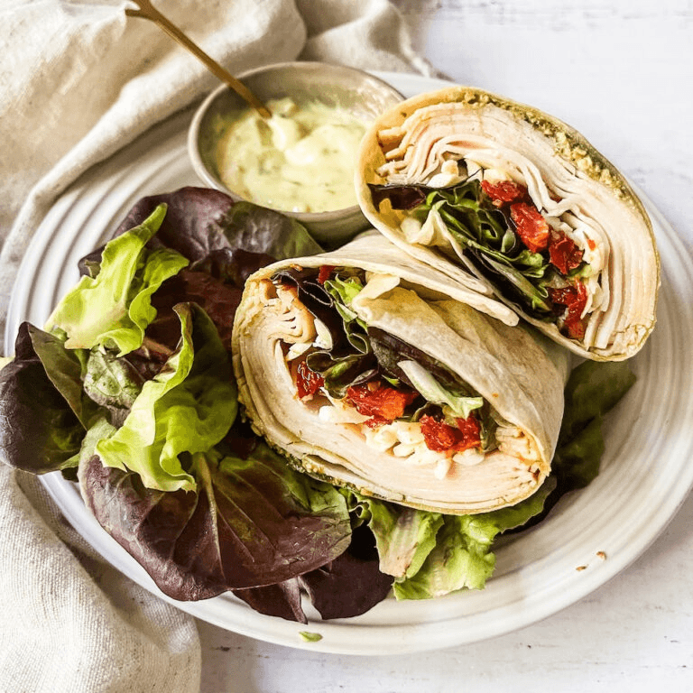 Turkey Italiano Wraps.