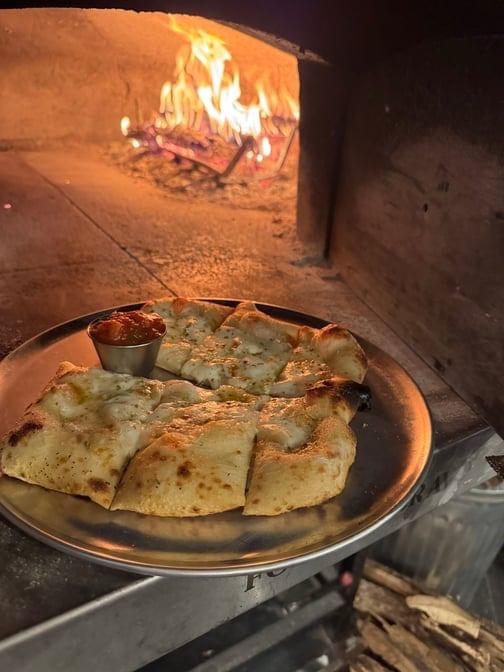 Garlic Cheesy Bread.
