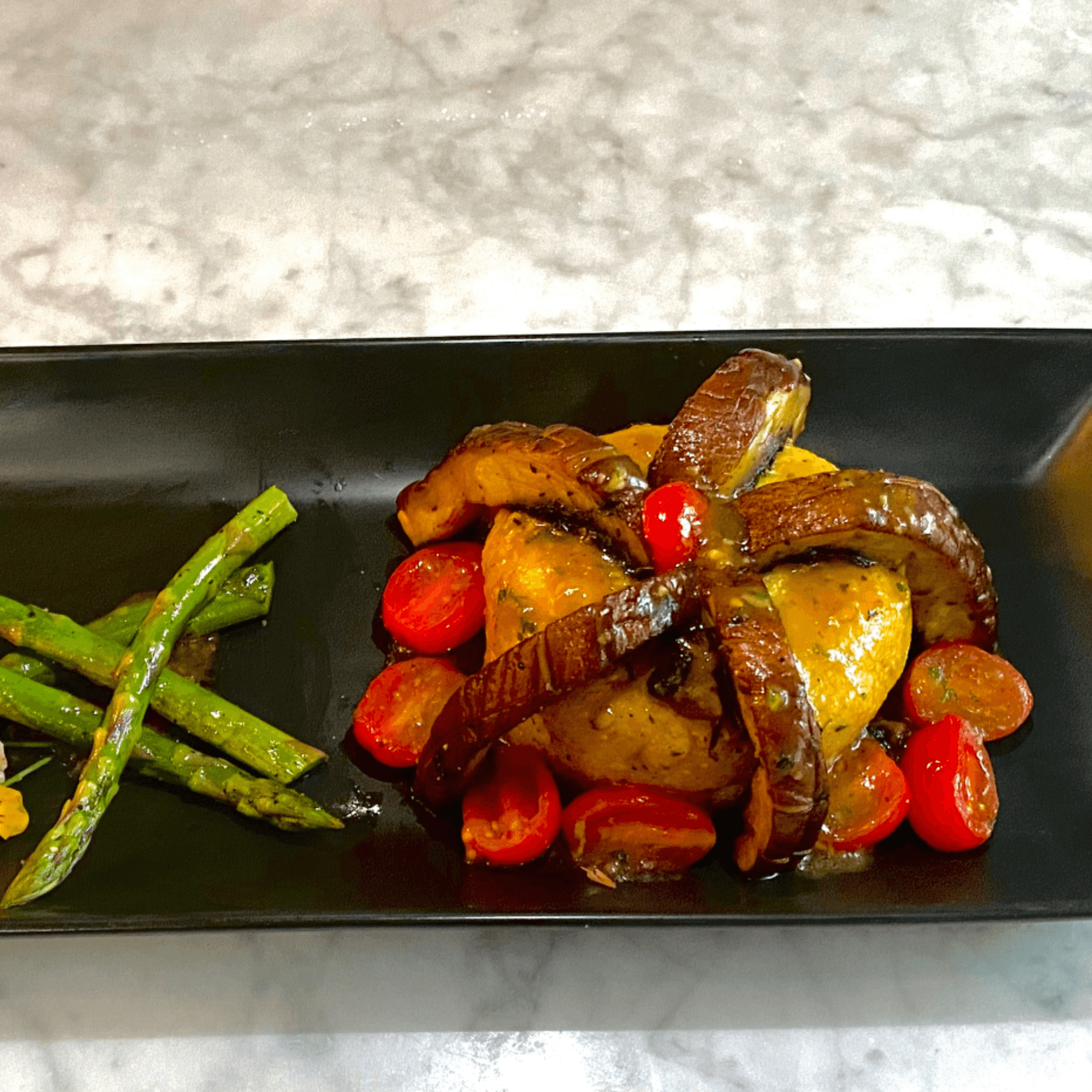 Polenta with Mushroom Marcela.