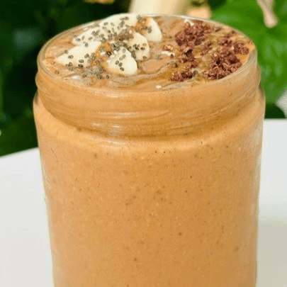 Chocolate Protein Smoothie.
